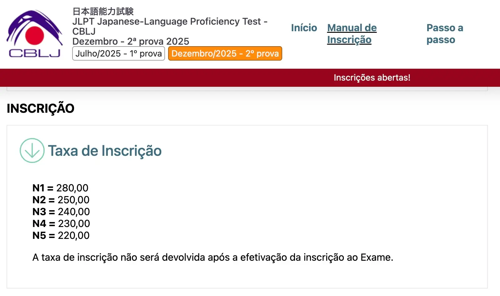 preco jlpt 2025 dezembro preço jlpt 2025 dezembro